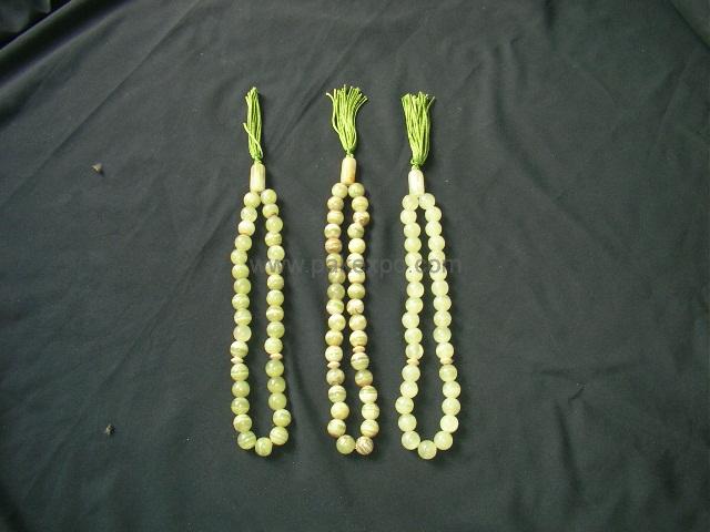 Green Onyx Tasbeh - Khan Brothers Onyx Handicrafts